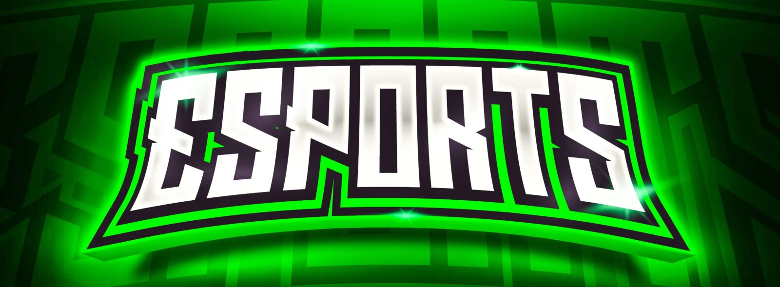 Logo Esport sur un fond vert