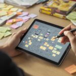 Personnes en train de créer une application