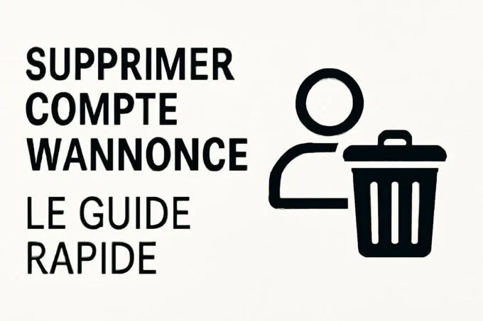 Image de présentation d'article sur comment supprimer son compte Wannonce