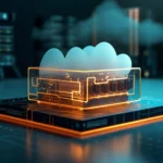 Image montrant une puce dans le cloud