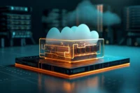 Image montrant une puce dans le cloud