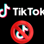 Image montrant le logo de tiktok barré